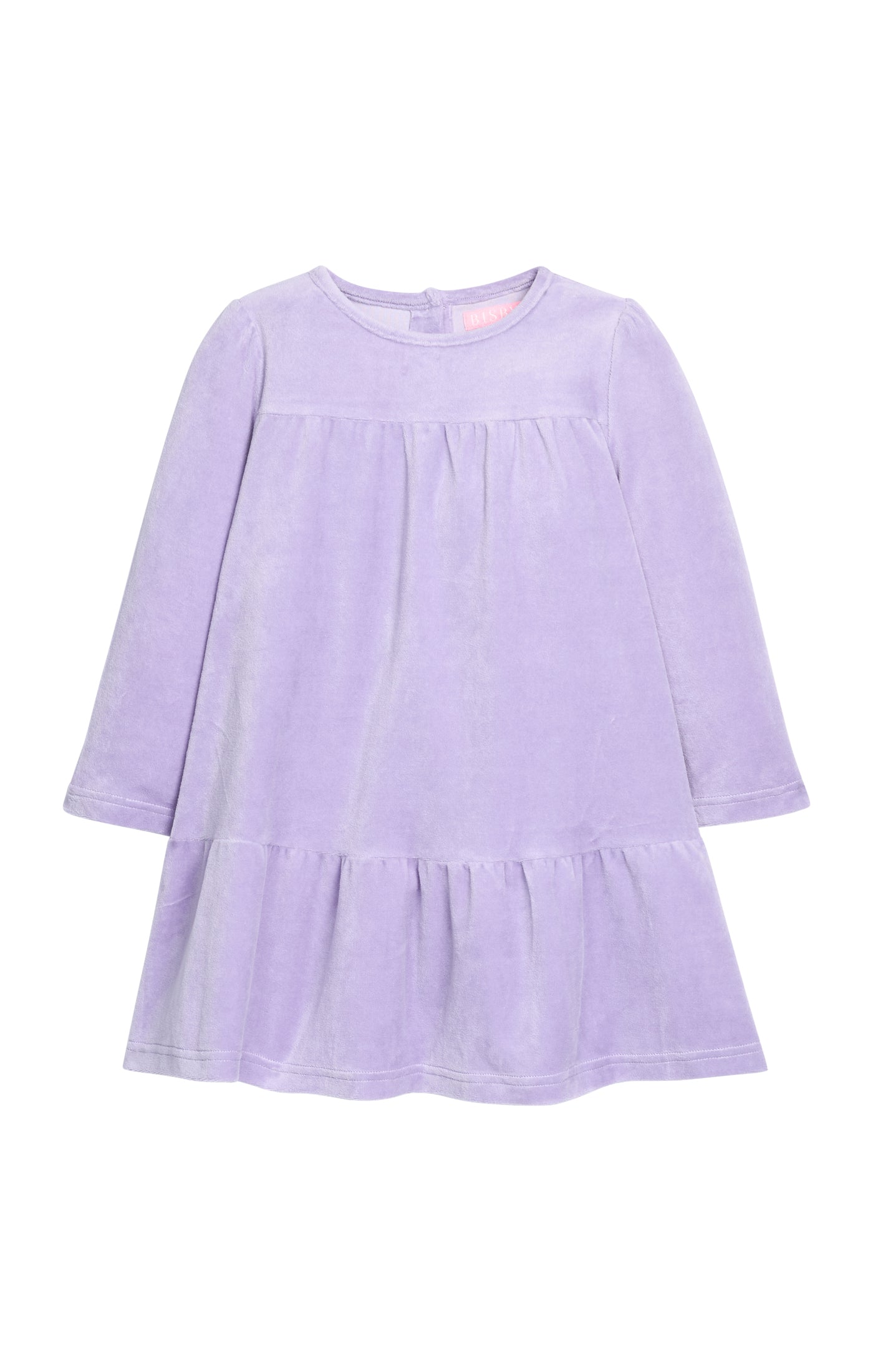Lisle Dress: Lavender Velour