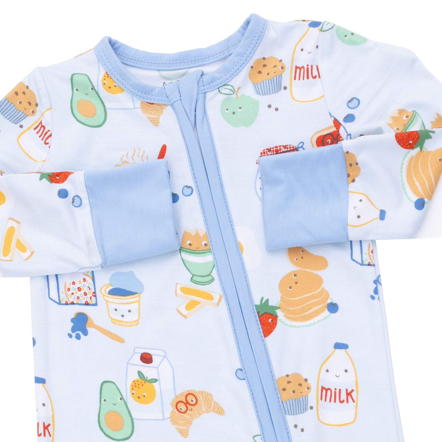 Breakfast Club Convertible Romper: Blue