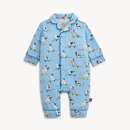Ruff Riders Romper w/Piping
