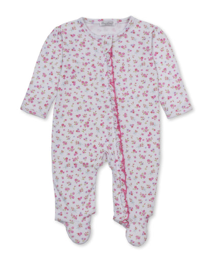 Rose Renaissance Zipper Footie