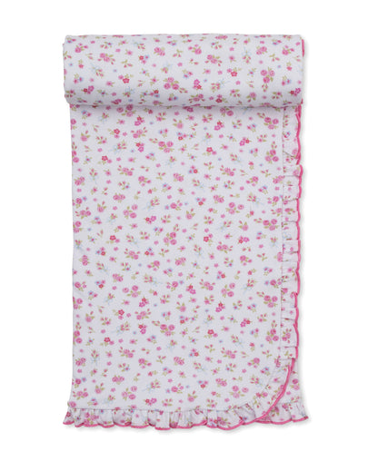Rose Renaissance Ruffle Blanket