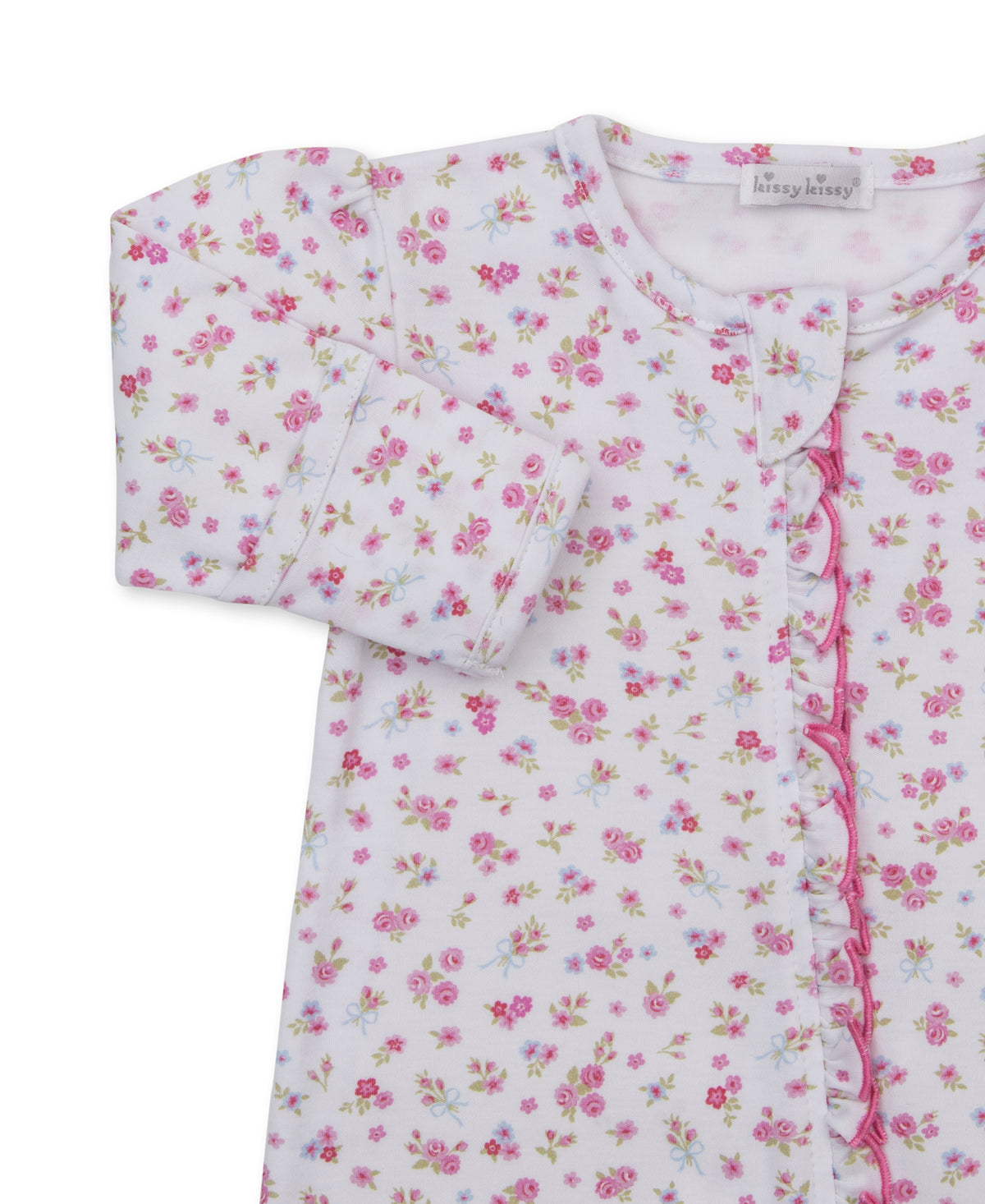 Rose Renaissance Zipper Footie