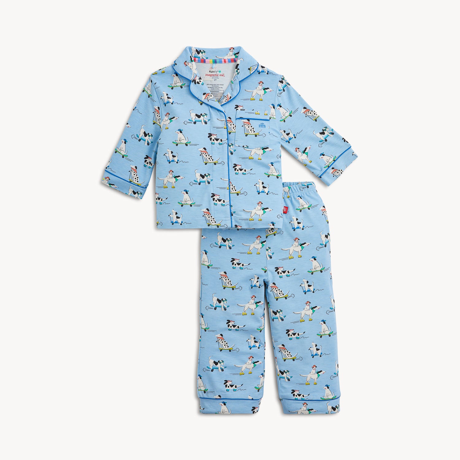 Ruff Riders LS PJ Set w/Piping