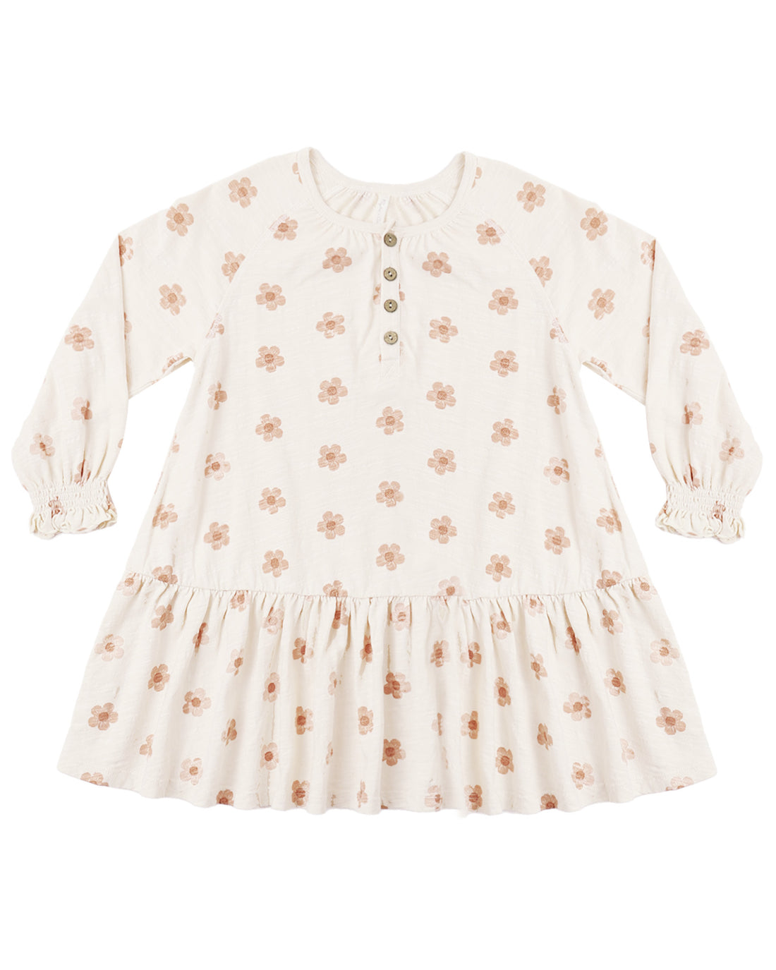 Pink Daisies Swing Dress