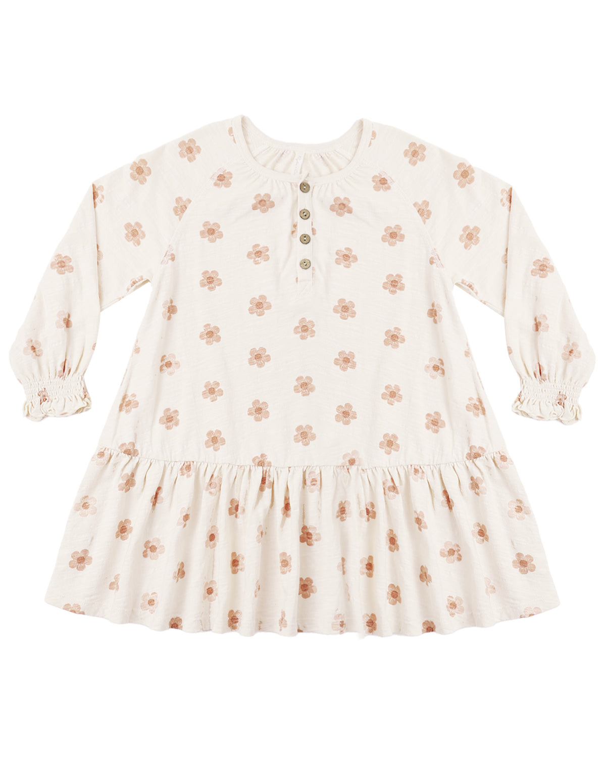 Pink Daisies Swing Dress