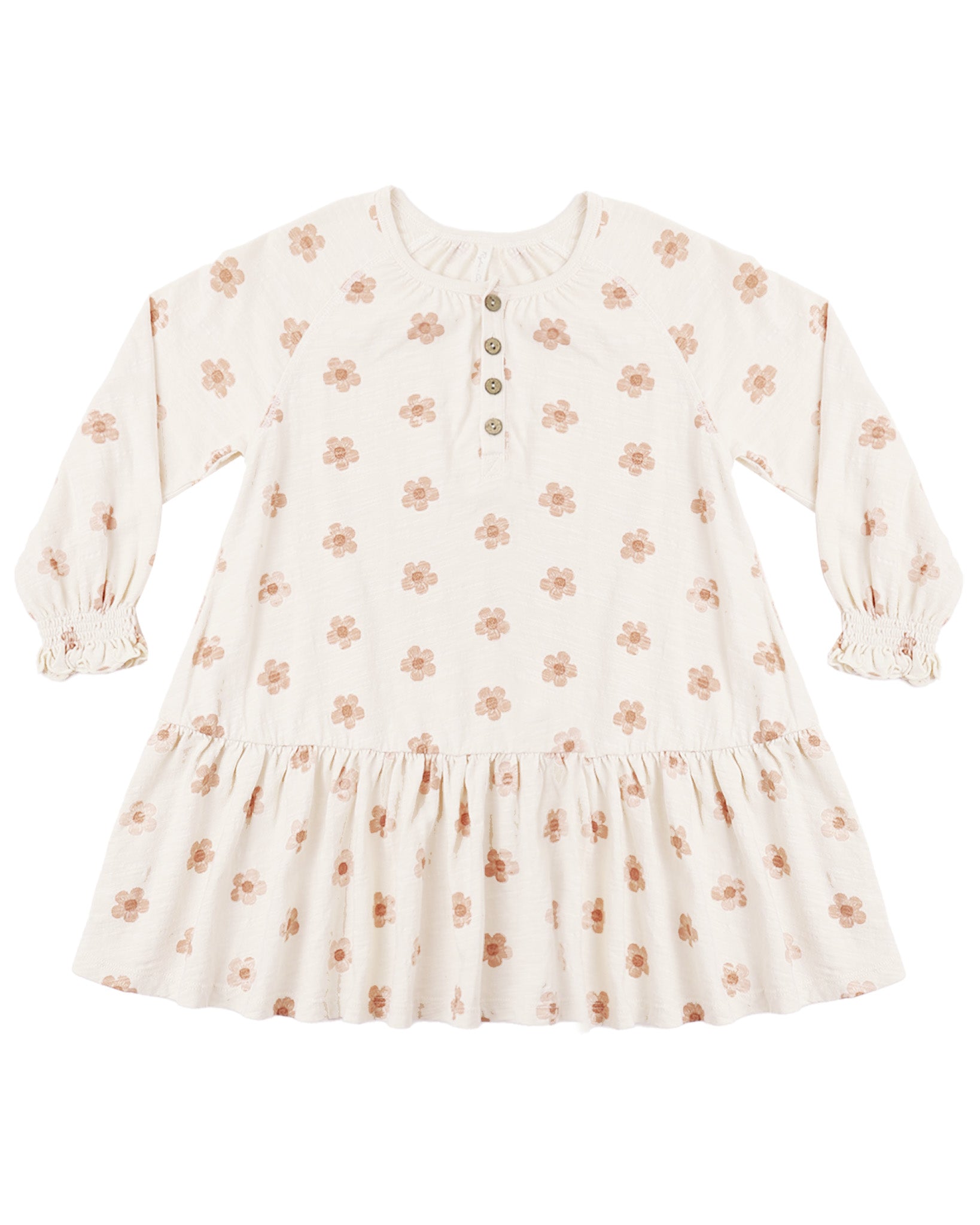 Pink Daisies Swing Dress