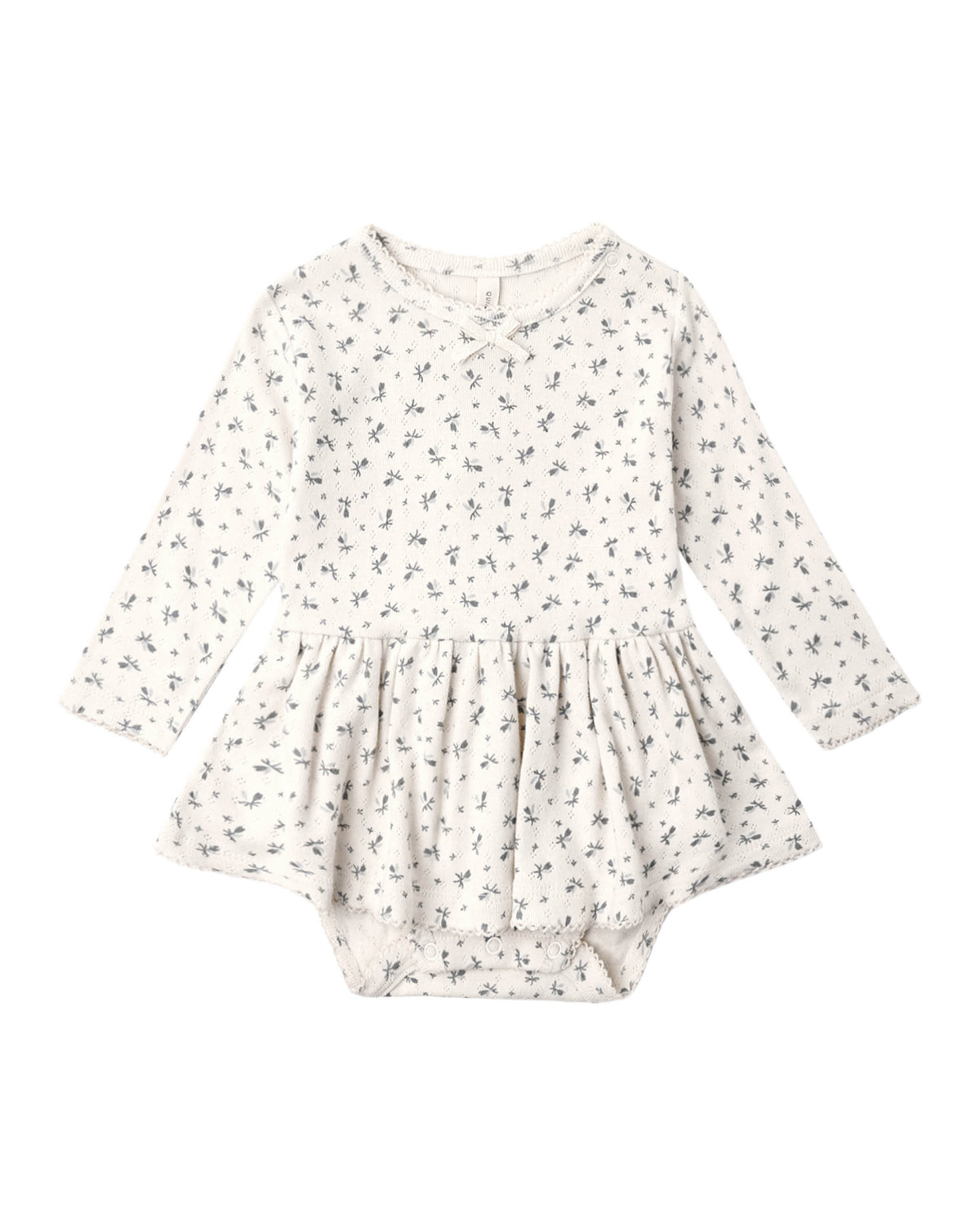 Pointelle Skirted Bodysuit