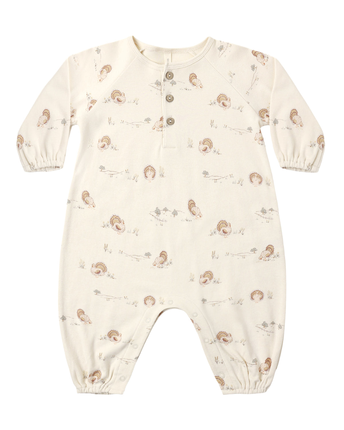 Henley Bubble Jumpsuit: Turkey