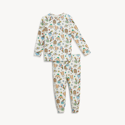 Tasty Pastry Modal LS Long Pant PJs