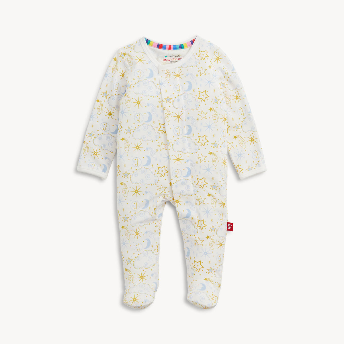Star Signs Blue Modal Footie