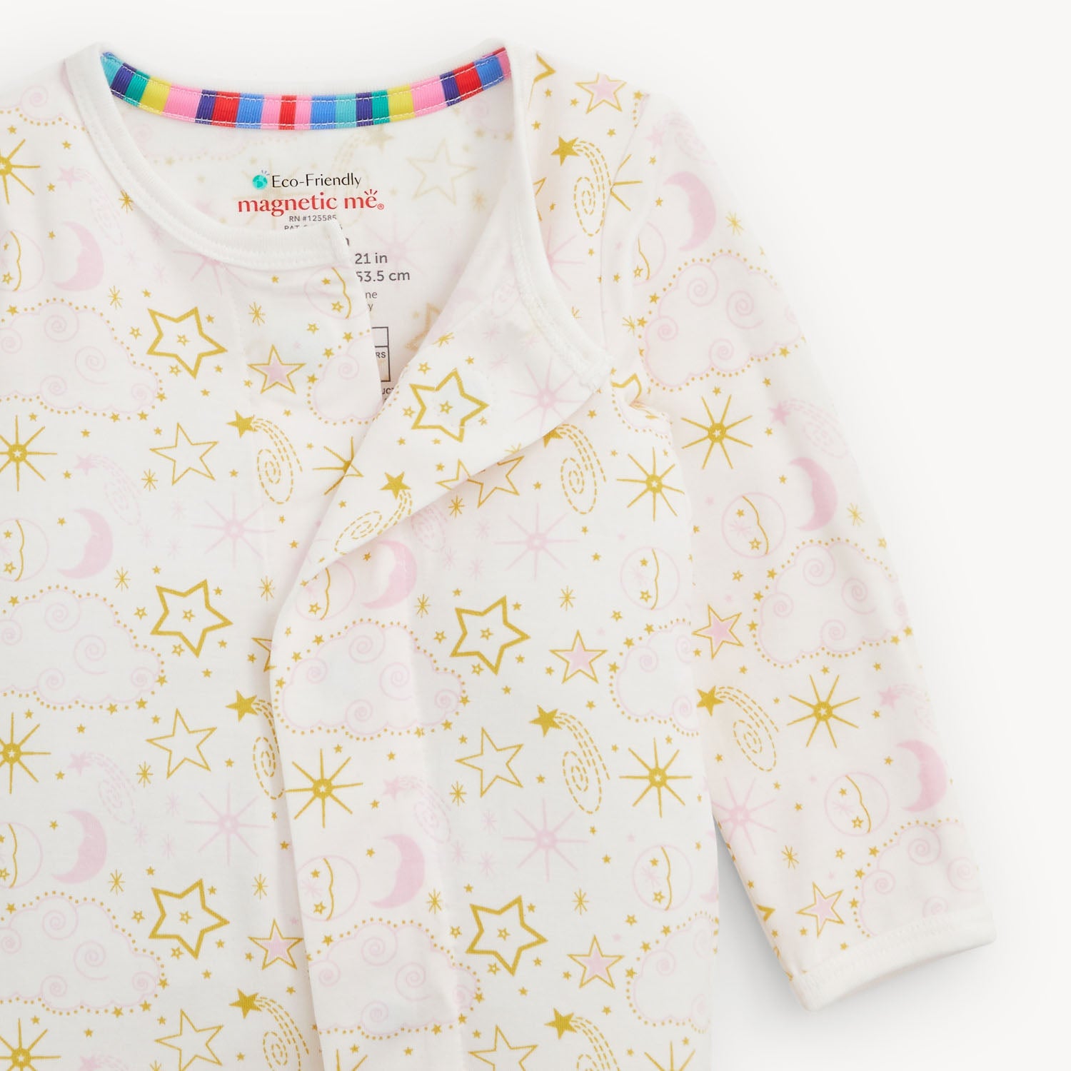 Star Signs Pink Modal Footie