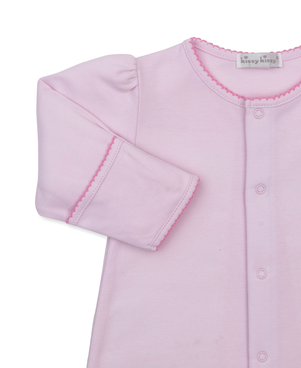 Teddy Bear Club Embroidered Converter Gown: Light Pink