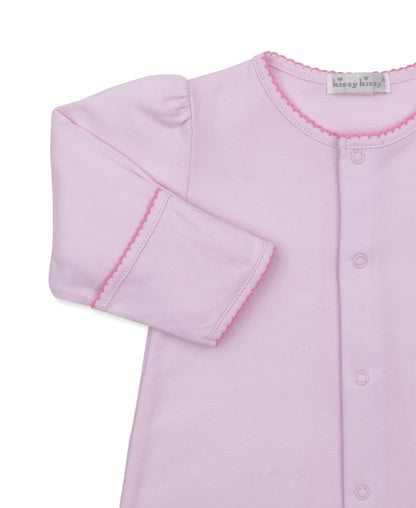 Teddy Bear Club Embroidered Converter Gown: Light Pink