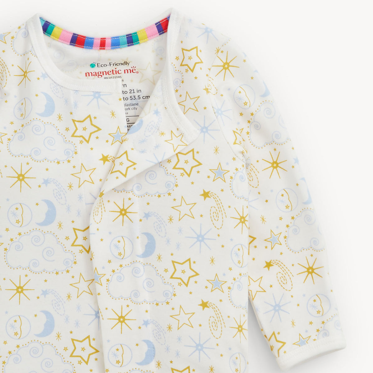 Star Signs Blue Modal Footie
