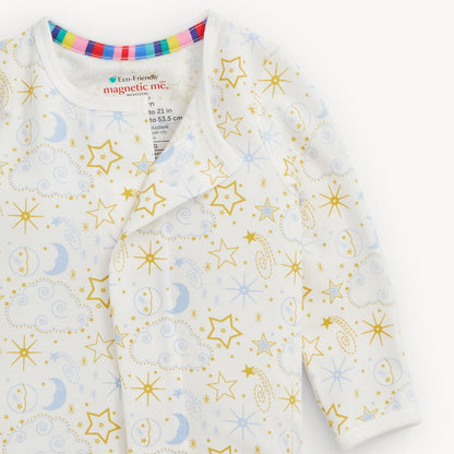 Star Signs Blue Modal Footie