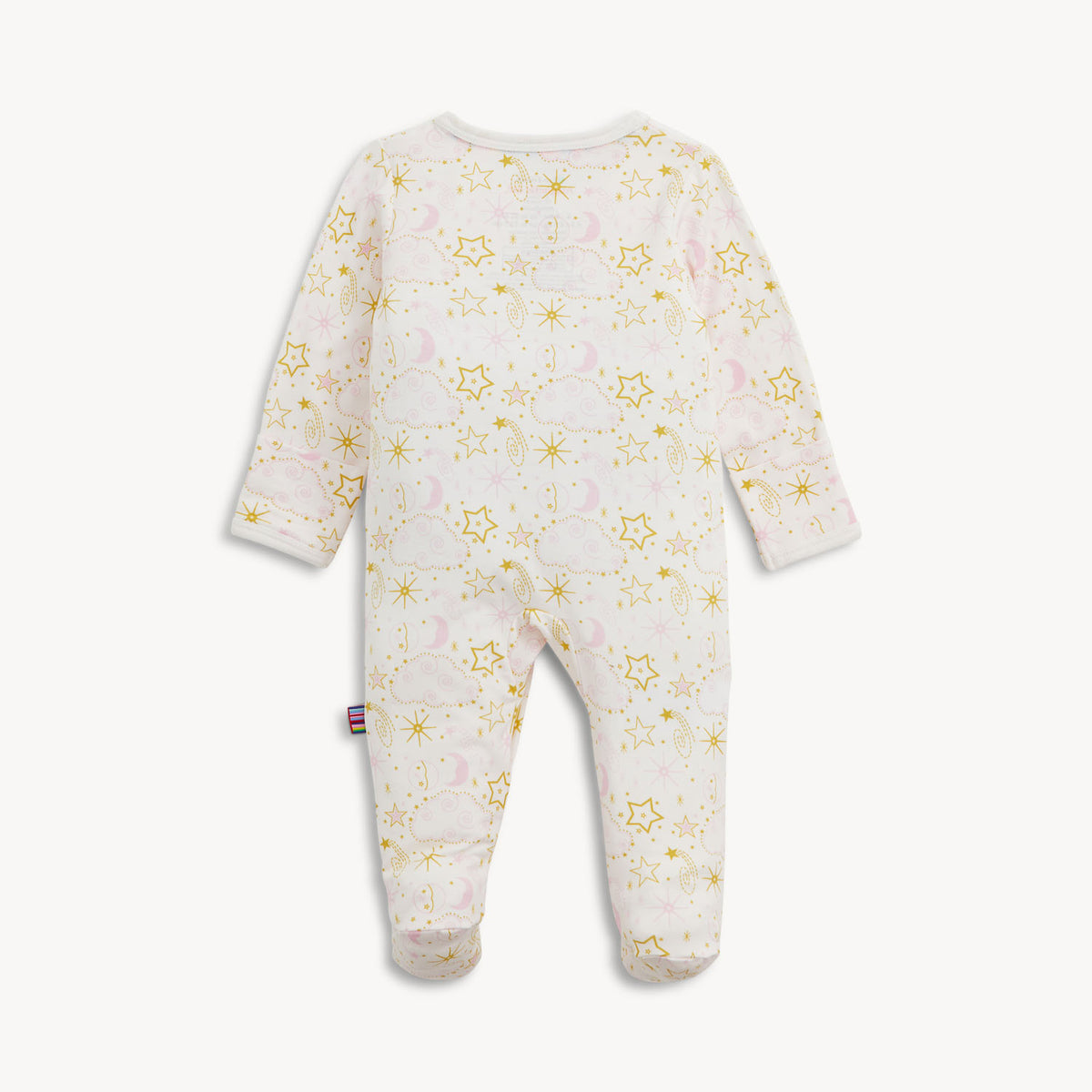 Star Signs Pink Modal Footie
