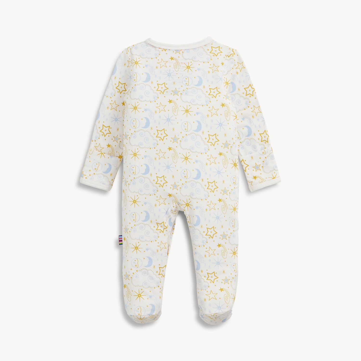 Star Signs Blue Modal Footie