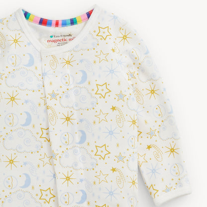 Star Signs Blue Modal Footie