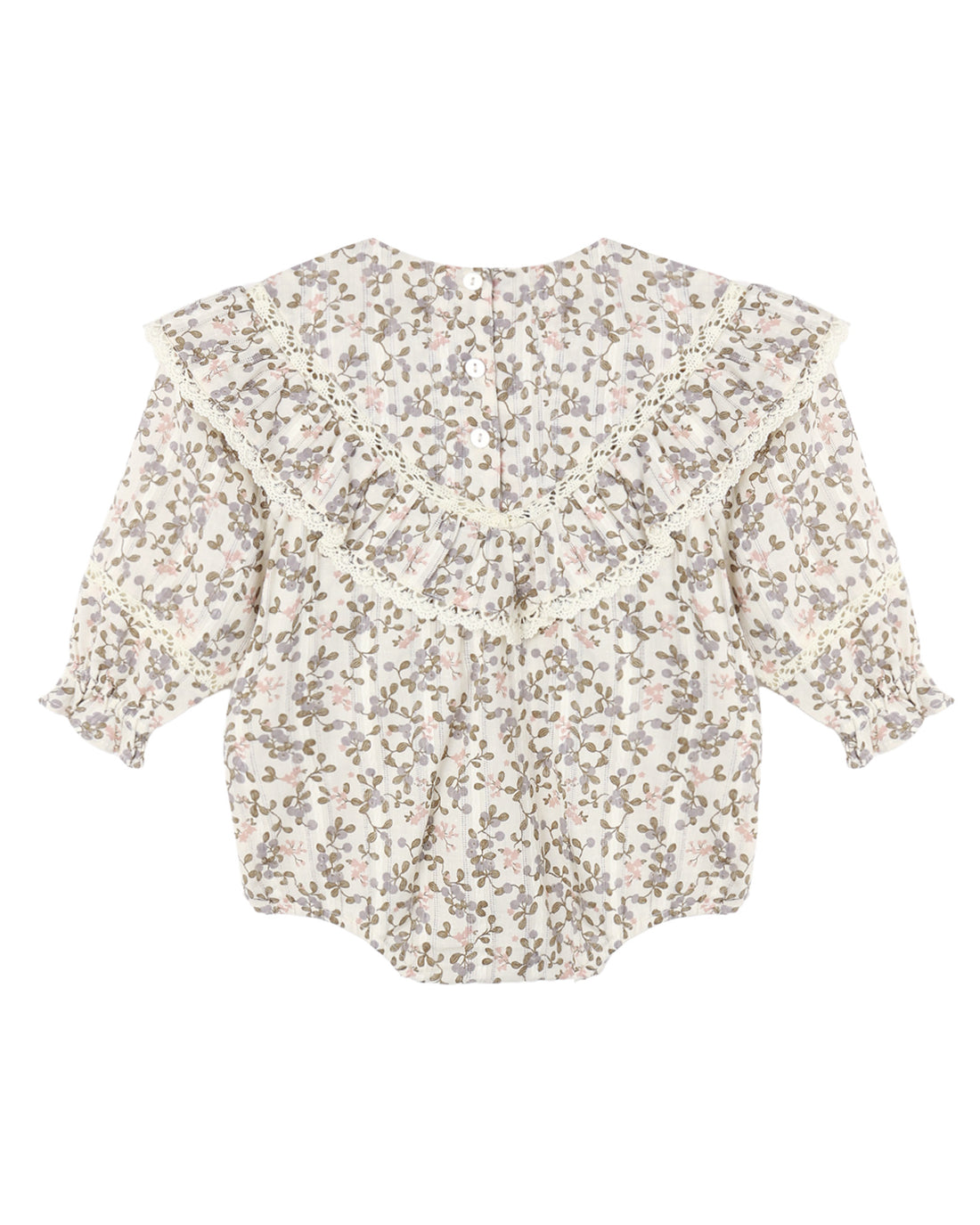 Winnie Romper: Winter Garden