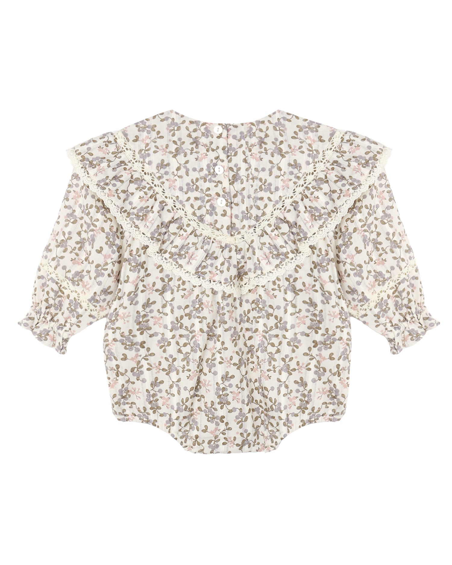 Winnie Romper: Winter Garden