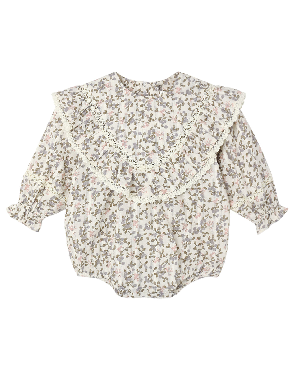 Winnie Romper: Winter Garden