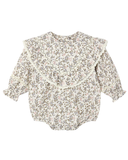 Winnie Romper: Winter Garden