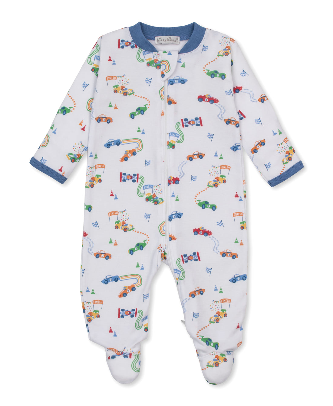 Grand Prix Raceway Zipper Footie