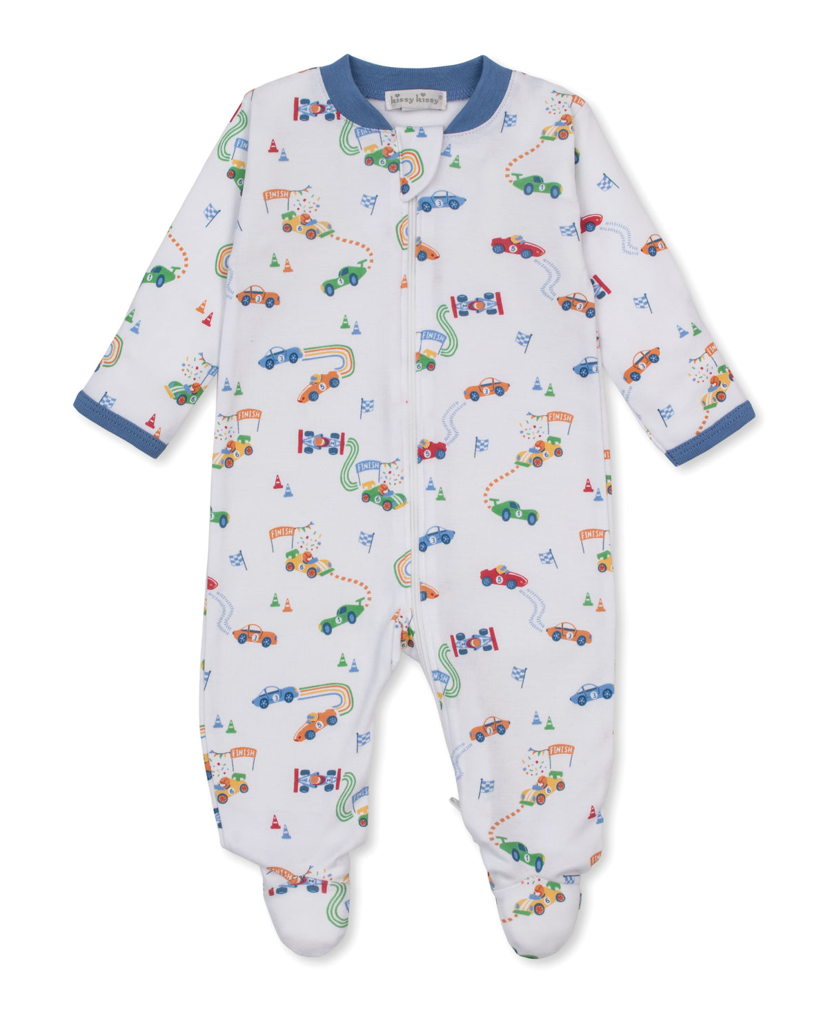Grand Prix Raceway Zipper Footie