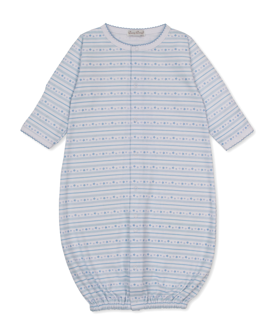 Starry Stripes Converter Gown: Light Blue