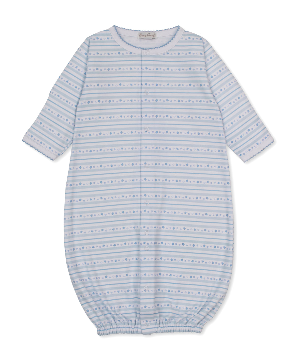 Starry Stripes Converter Gown: Light Blue
