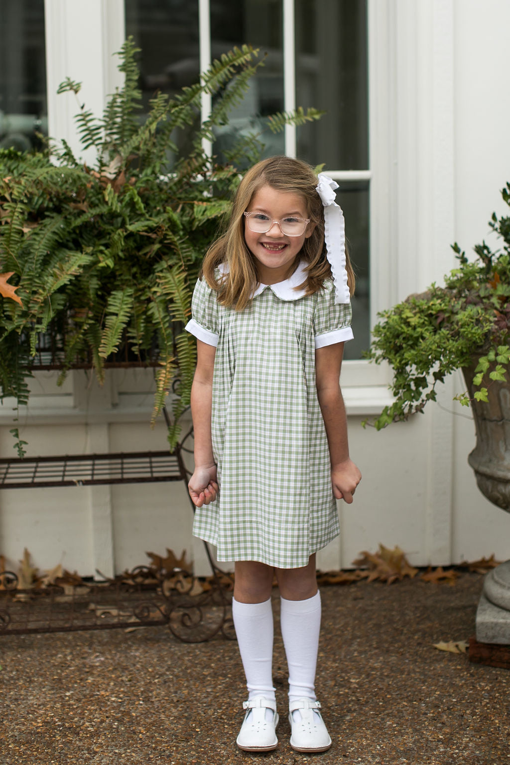 Perfectly Pleated Dress: Pinecrest Plaid