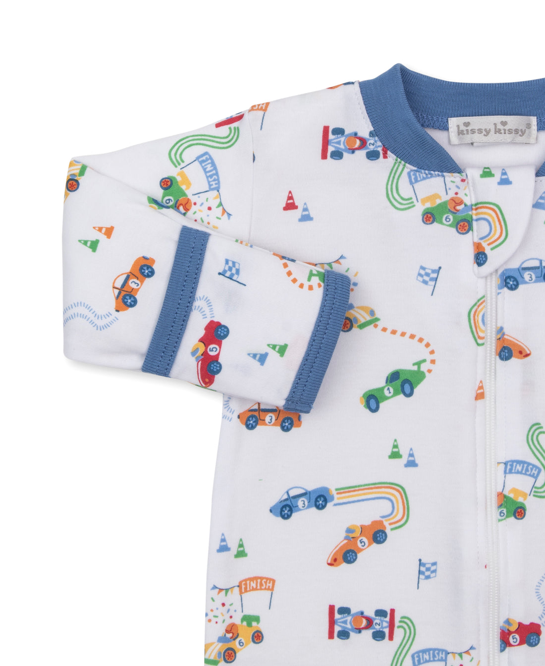 Grand Prix Raceway Zipper Footie
