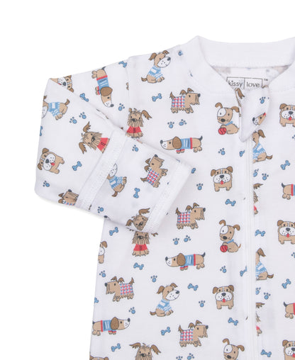 Dog Walk Zipper Footie