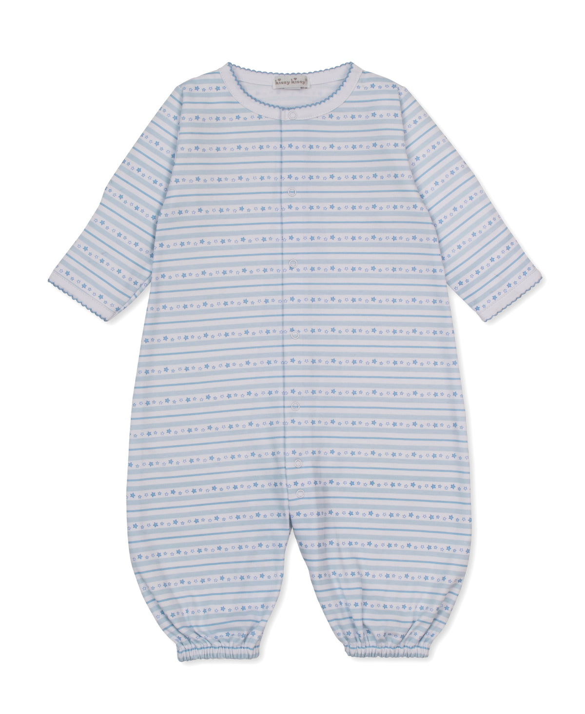 Starry Stripes Converter Gown: Light Blue
