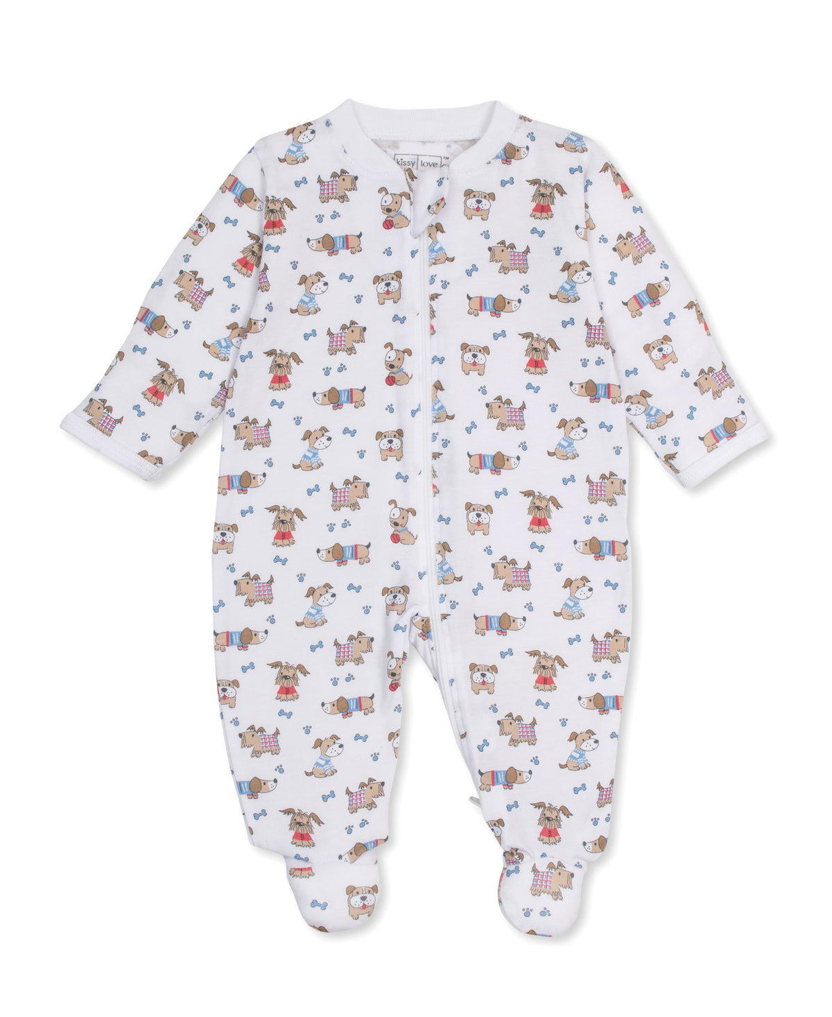 Dog Walk Zipper Footie