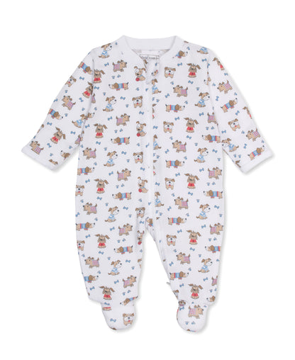 Dog Walk Zipper Footie