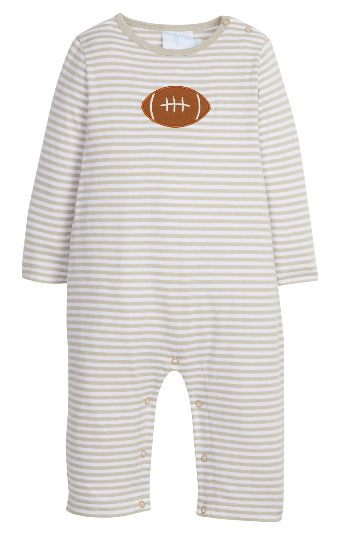 Applique Romper: Football