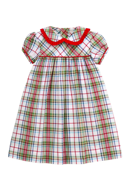 Eleanor Dress: Douglas Plaid