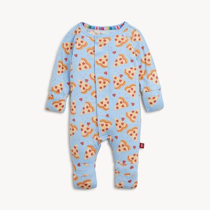 Pizza My Heart Blue Modal Convertible Coverall