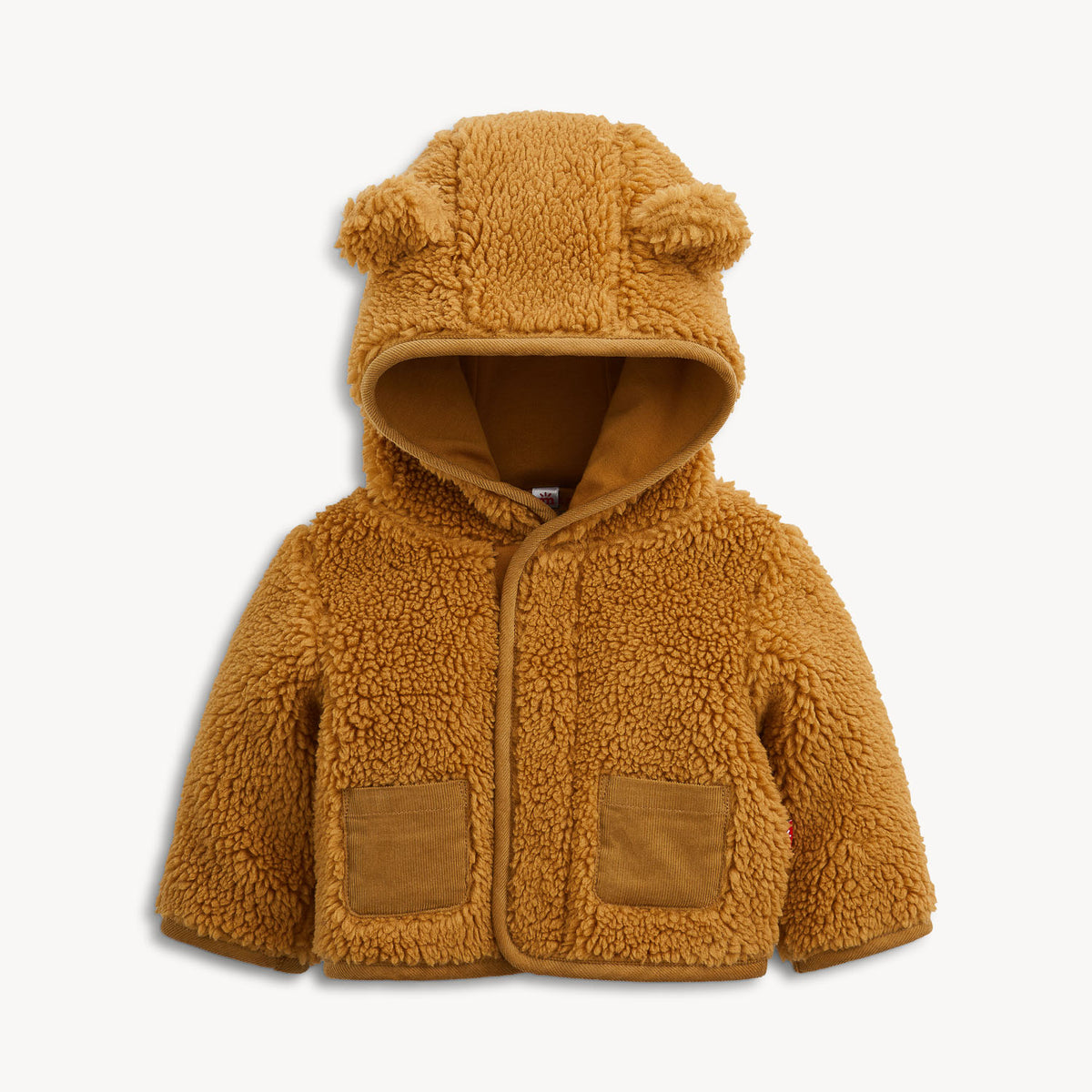 Brown Sherpa Baby Bear Jacket