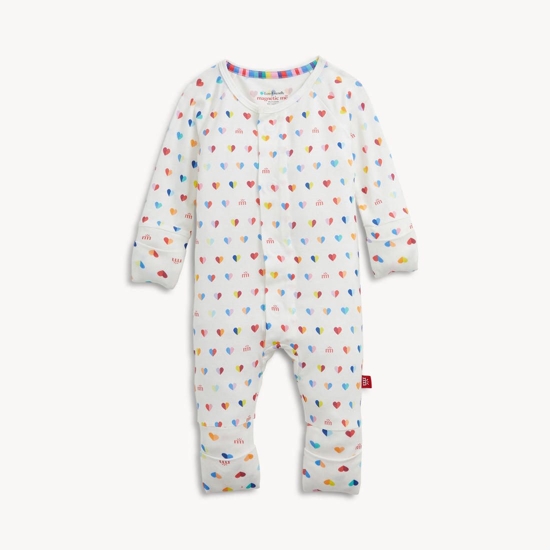 Branded Heart Modal Conv Coverall