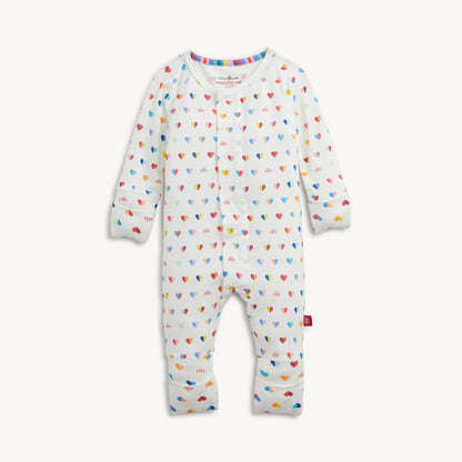 Branded Heart Modal Conv Coverall