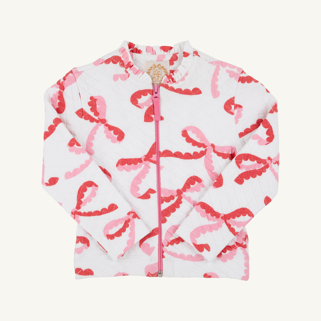 TBBC Quilted Georganna Jacket: Bonnie Scot Bows
