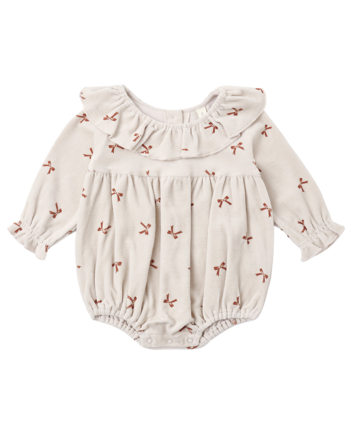 Wendy Romper: Red Bows
