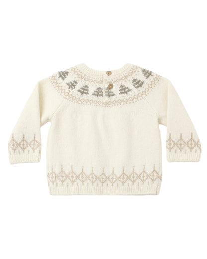 Rex Sweater: Tree Fair Isle