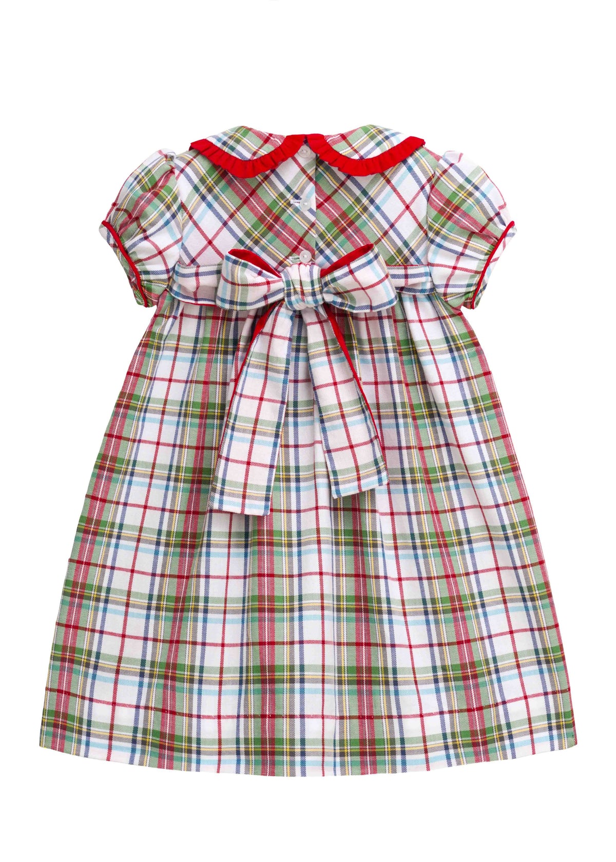 Eleanor Dress: Douglas Plaid