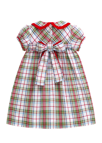 Eleanor Dress: Douglas Plaid