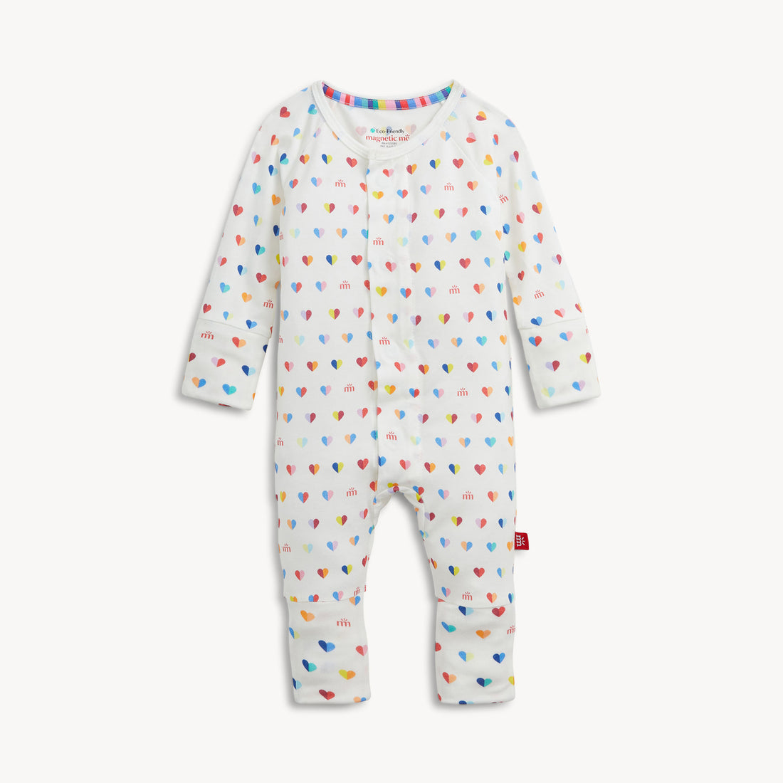 Branded Heart Modal Conv Coverall