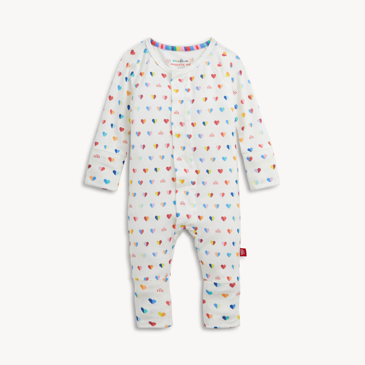 Branded Heart Modal Conv Coverall