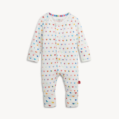 Branded Heart Modal Conv Coverall